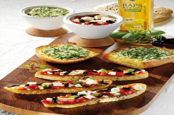 Bruschetta rusticale - fr 4 Personen