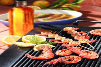 Marinierte Scampi vom Grill - fr 4 Personen