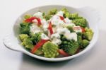 Romanesco mit Krutersauce - fr 4 Personen