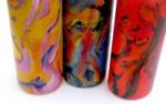 Kunst in der Flasche - und auf der Flasche