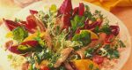 Blattsalat mit Putenbrust - Rezept fr 2 Personen