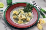 Gnocchi mit Rucolasauce - Zutaten fr 1 Portion