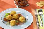 Knusperkndel zu Pflaumenkompott - Zutaten fr 4 - 6 Portionen