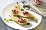 Kokos-Birnen mit Preiselbeer-Brunch - Zutaten fr 4 Portionen