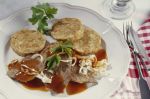 Serviettenkndel zu Mostbraten - Zutaten fr 4 - 6 Portionen