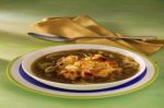 Zwiebelsuppe - Zutaten fr 2 Portionen