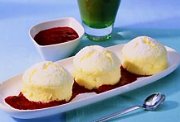Vanille-Zitronen-Souffle - auch fr Weihnachtsengerl geeignet