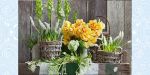 Dekoideen mit Frhlingsblumen