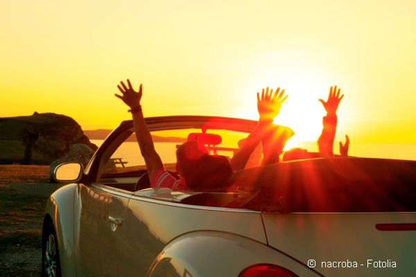 mit dem Auto in den Urlaub