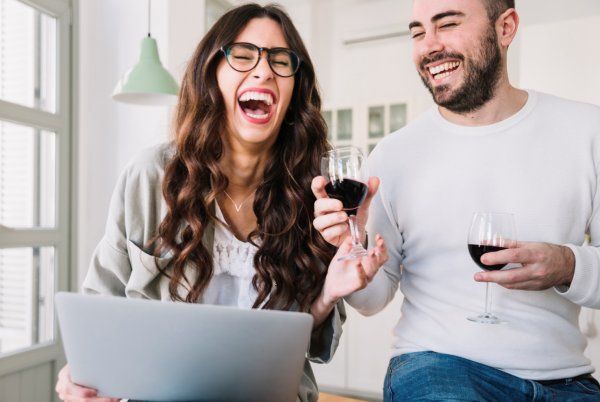 Herzhaftes Lachen - lachen ist gesund